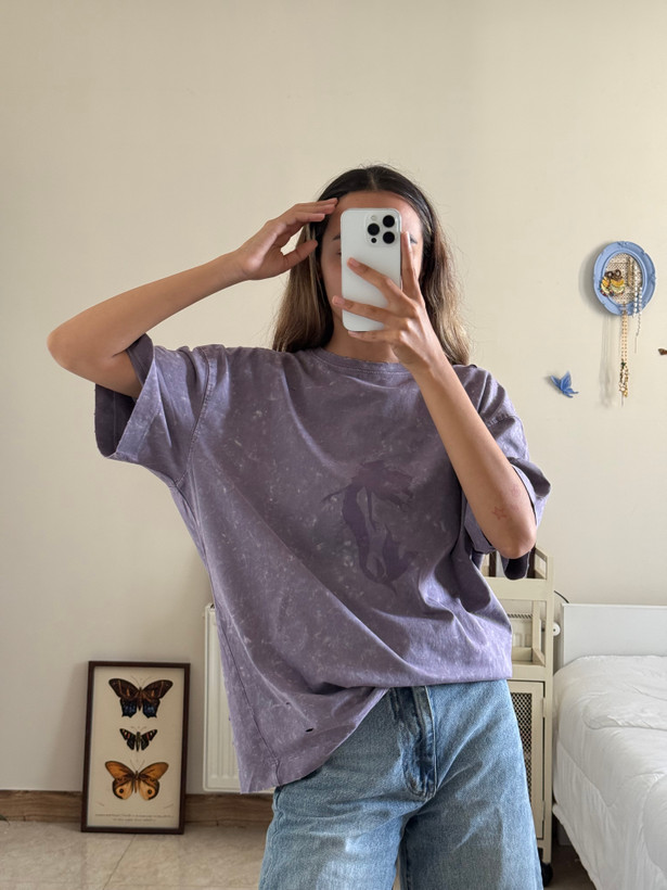 تیشرت پری دریای زاپ دار🧜🏼♀️💜